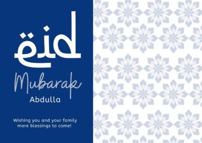 Eid Mubarak Card