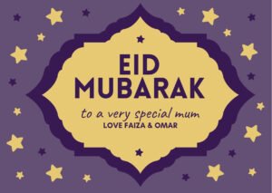 Eid Mubarak Card