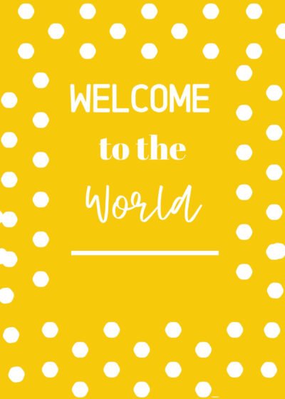 Welcome to the World Yellow