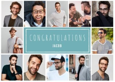 Congratulations Collage Card