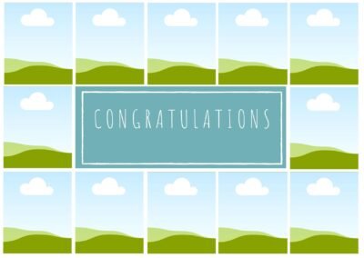 Congratulations Collage Card