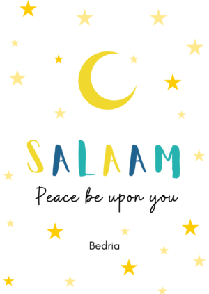 White Star Salaam Card