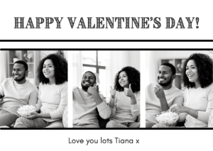 Black & White Minimal Valentine's Day